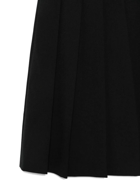 Róhe pleated midi skirt - Black - zdjęcie produktu nr 1