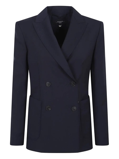 Weekend Max Mara double-breasted blazer - Blue - zdjęcie produktu nr 1