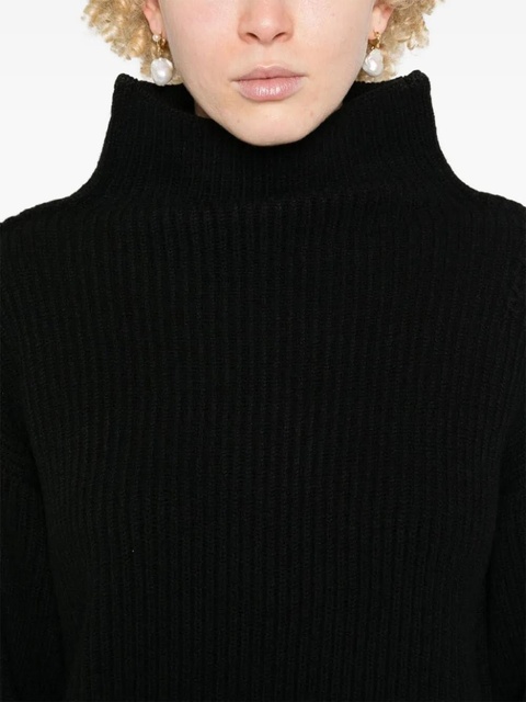 Marni roll-neck ribbed sweater - Black - zdjęcie produktu nr 2