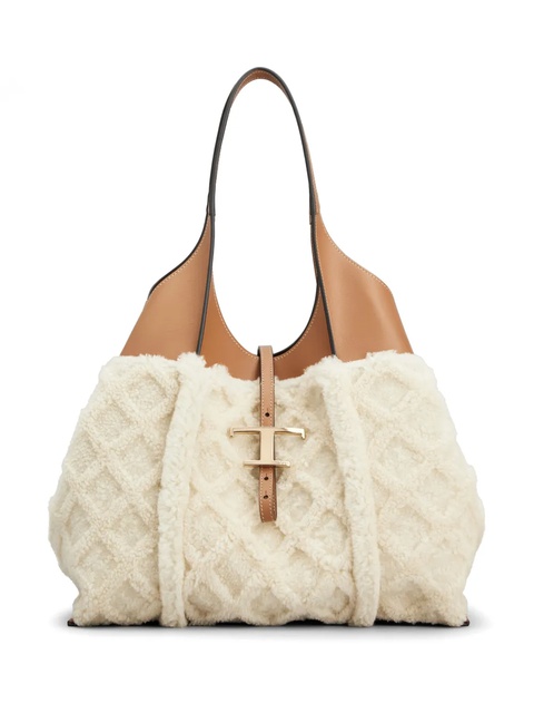 Tod's Intarsio tote bag - Brown - zdjęcie produktu nr 1