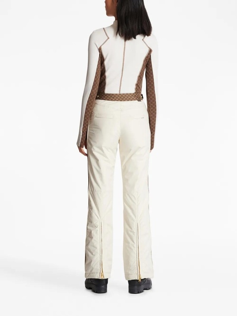Balmain monogram-stripes ski trousers - White - zdjęcie produktu nr 2