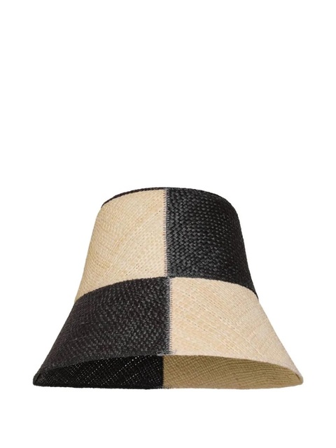 Johanna Ortiz Heaven And Earth straw hat - Black - zdjęcie produktu nr 1