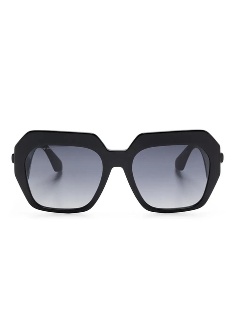 ETRO geometric-frame sunglasses - Black - zdjęcie produktu nr 1