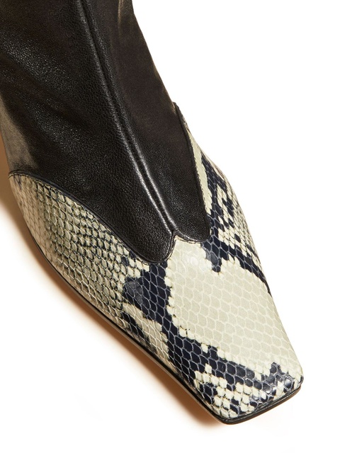 KHAITE The Nevada 85mm ankle boots - Black - zdjęcie produktu nr 2