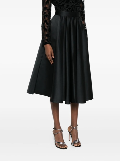 Max Mara A-line gathered skirt - Black - zdjęcie produktu nr 2