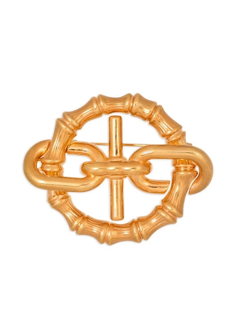 Balmain bamboo chain brooch - Gold - zdjęcie produktu nr 2