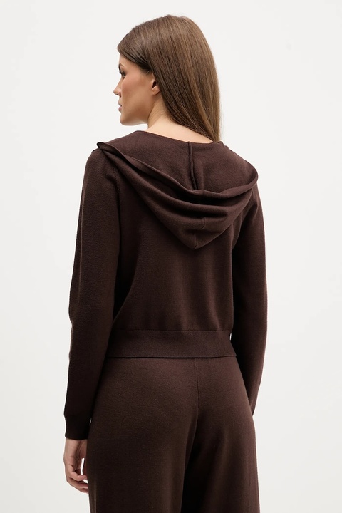 Juicy Couture sweter damski kolor brązowy JCGAS225016 - zdjęcie produktu nr 2
