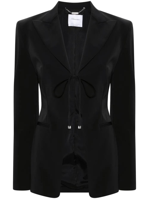 Blumarine Monopetto single-breasted blazer - Black - zdjęcie produktu nr 1