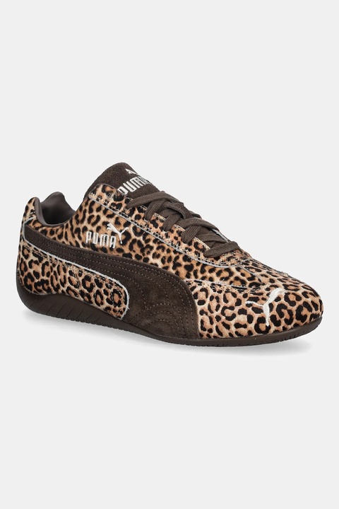 Puma sneakersy zamszowe Speedcat Wild Wns damskie kolor brązowy 406690 - zdjęcie produktu nr 1