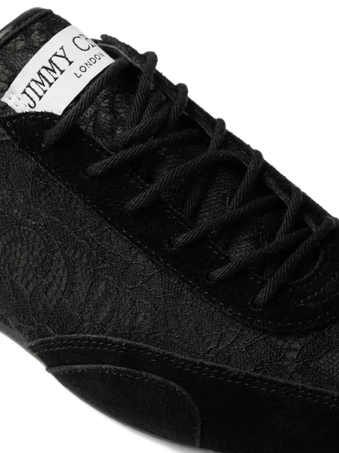 Jimmy Choo Sunny F lace sneakers - Black - zdjęcie produktu nr 2