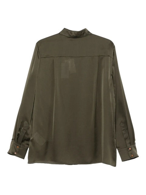 ZIMMERMANN embroidered silk shirt - Green - zdjęcie produktu nr 2