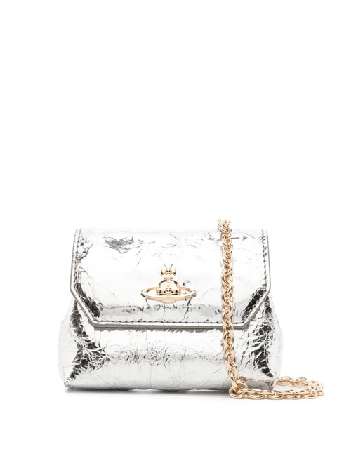 Vivienne Westwood Nano pouch chain bag - Silver - zdjęcie produktu nr 1