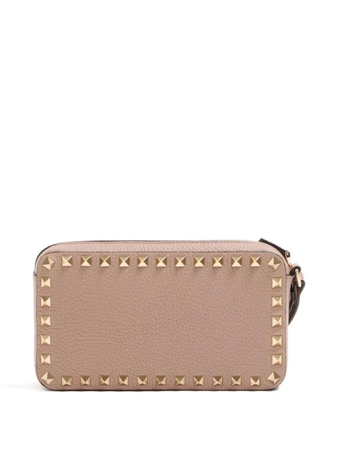Valentino Garavani Rockstud-embellished clutch bag - Pink - zdjęcie produktu nr 2