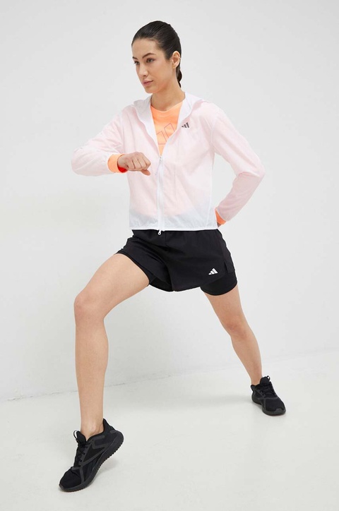 adidas Performance szorty treningowe Entrada 22 kolor czarny gładkie high waist HN1044 - zdjęcie produktu nr 2