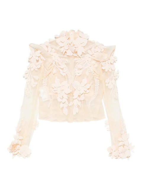ZIMMERMANN Hypnotic blouse - Neutrals - zdjęcie produktu nr 1