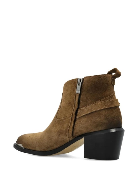 Golden Goose buckle heeled boots - Brown - zdjęcie produktu nr 2
