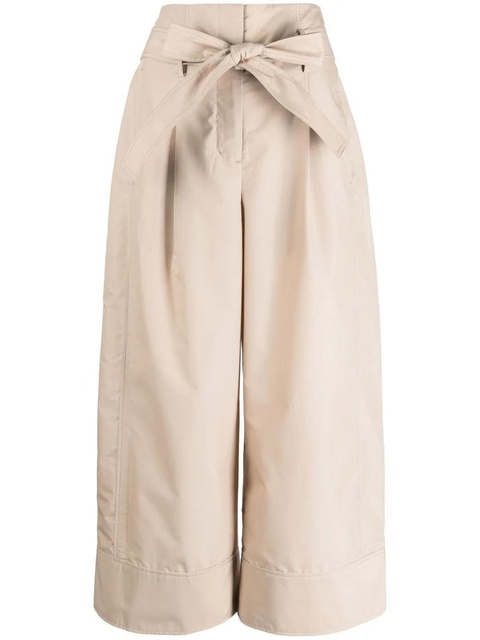 3.1 Phillip Lim pleat-detail cropped trousers - Neutrals - zdjęcie produktu nr 2