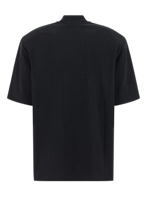 The Attico mock-neck T-shirt - Black - zdjęcie produktu nr 2
