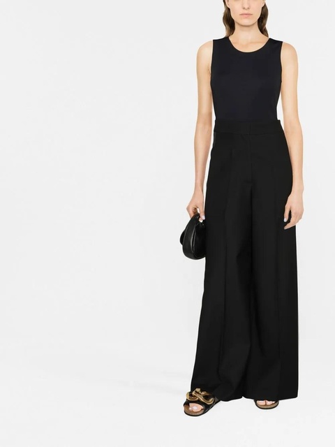 Jil Sander crew-neck vest - Black - zdjęcie produktu nr 2