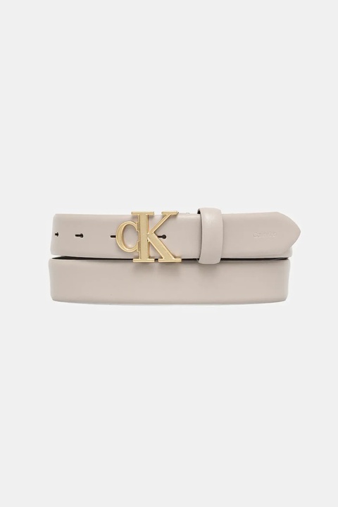 Calvin Klein pasek skórzany damski kolor biały LV04F7054G - zdjęcie produktu nr 1