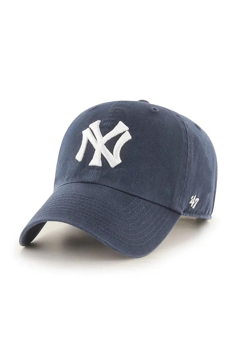 47 brand czapka z daszkiem bawełniana MLB Cooperstown New York Yankees kolor granatowy gładka BCPTN-NLRGW17GWS-NY11 - zdjęcie produktu nr 1