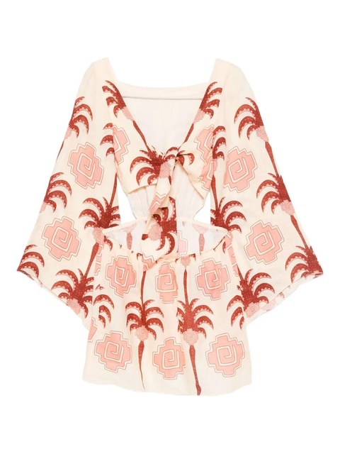 Johanna Ortiz After Wave mini dress - Neutrals - zdjęcie produktu nr 2