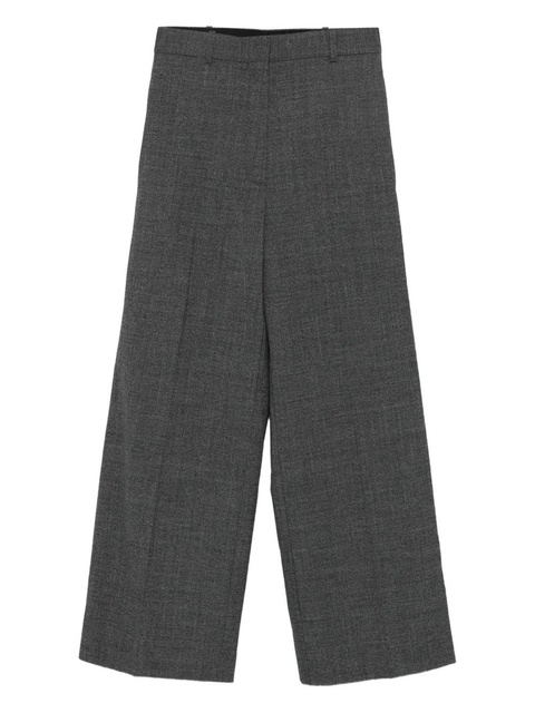 SANDRO flat-front tailored trousers - Grey - zdjęcie produktu nr 1