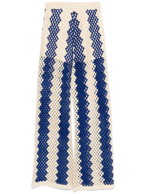 SANDRO knitted trousers - Neutrals - zdjęcie produktu nr 1