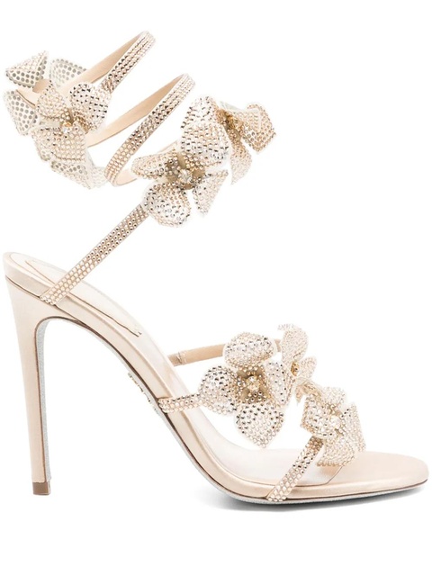 René Caovilla 105mm Floriane sandals - Neutrals - zdjęcie produktu nr 1