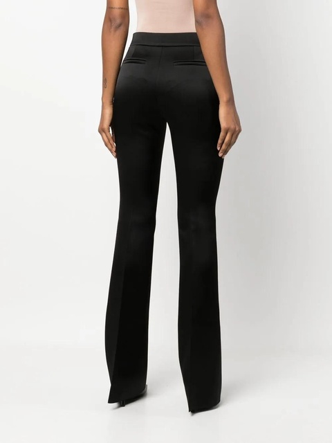 Givenchy flared satin trousers - Black - zdjęcie produktu nr 2
