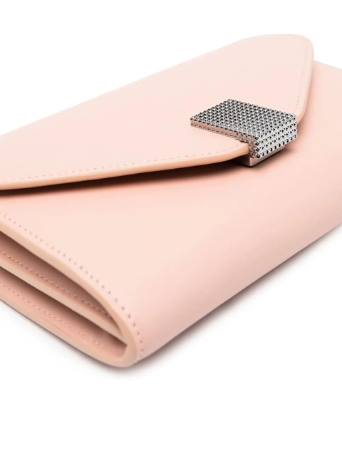 Lanvin polished-finish cross body bag - Pink - zdjęcie produktu nr 2