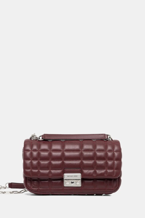 MICHAEL Michael Kors torebka skórzana kolor bordowy 30R4S1SL3L - zdjęcie produktu nr 1