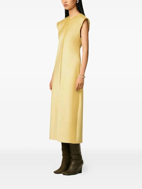 AMI Paris sleeveless midi dress - Yellow - zdjęcie produktu nr 2
