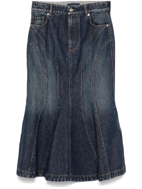 Sportmax Casa midi skirt - Blue - zdjęcie produktu nr 1