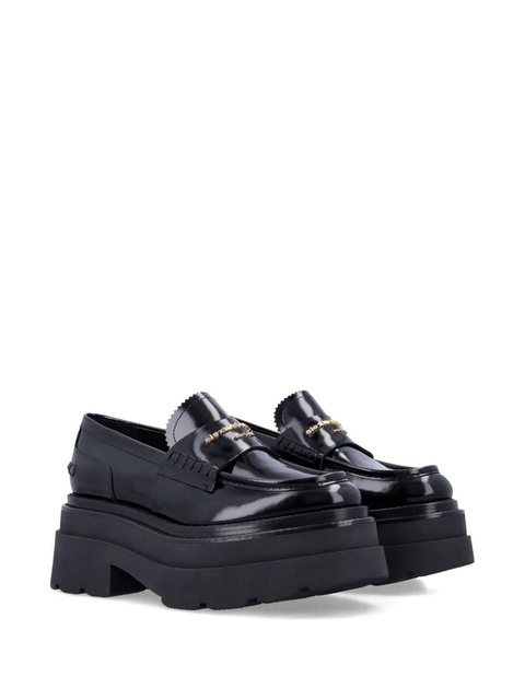 Alexander Wang 75mm Carter platform loafers - Black - zdjęcie produktu nr 1