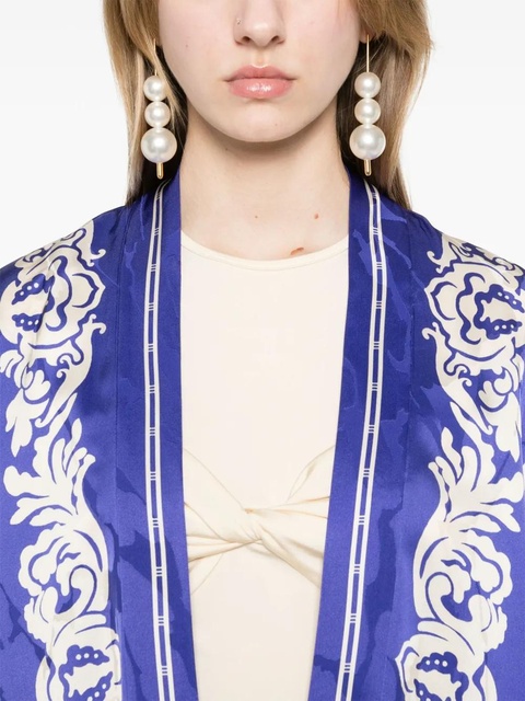 ETRO floral-print jacket - Blue - zdjęcie produktu nr 2