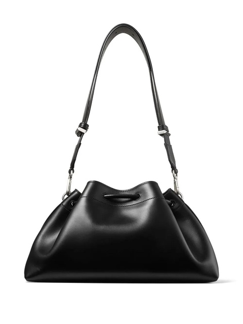 Jimmy Choo medium Cinch leather bucket bag - Black - zdjęcie produktu nr 2