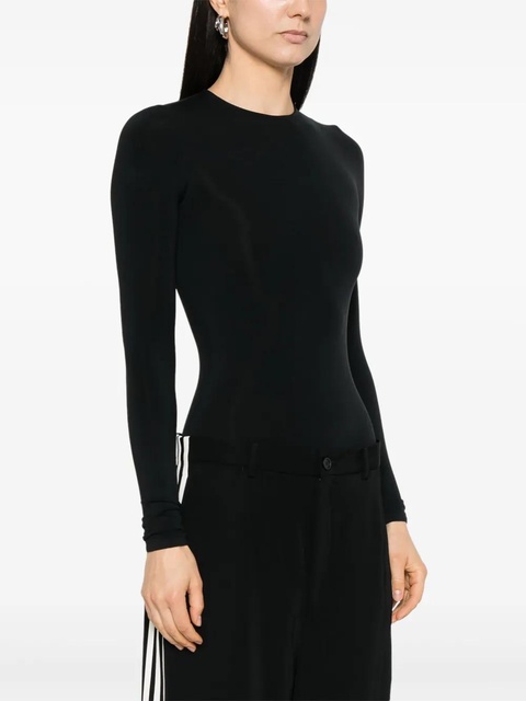Balenciaga crew-neck bodysuit - Black - zdjęcie produktu nr 2