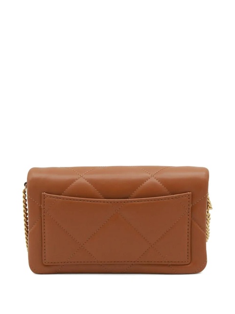 Tory Burch Kira diamond-quilt logo-plaque crossbody bag - Brown - zdjęcie produktu nr 2