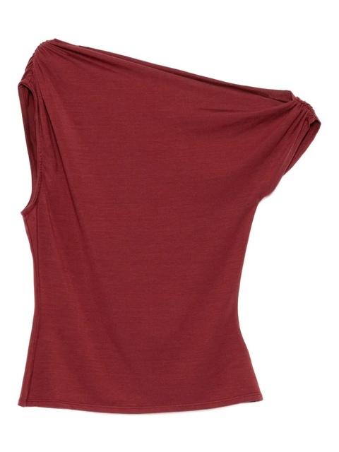 Reformation Belle knit top - Red - zdjęcie produktu nr 1