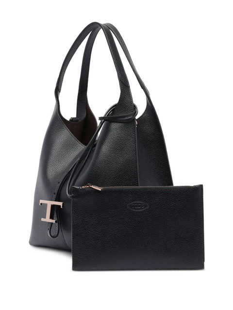 Tod's small T Timeless shoulder bag - Black - zdjęcie produktu nr 2