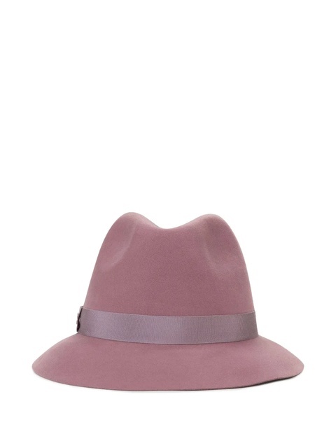 Loro Piana Ingrid fedora hat - Pink - zdjęcie produktu nr 1