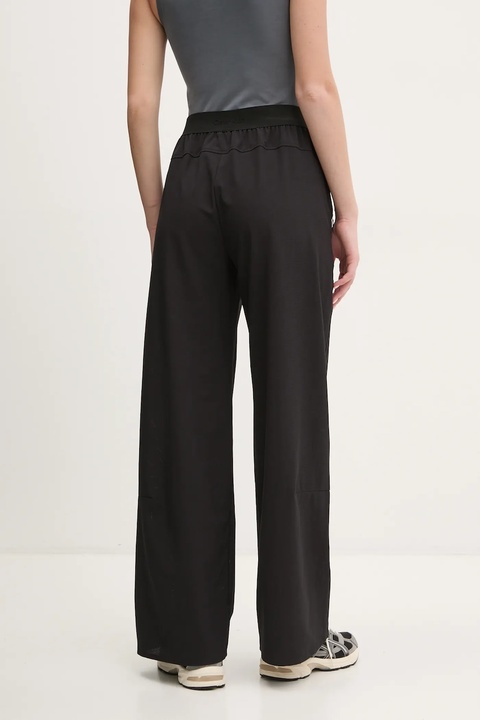 Calvin Klein Performance spodnie treningowe damskie kolor czarny gładkie LVGWS5P603 - zdjęcie produktu nr 2