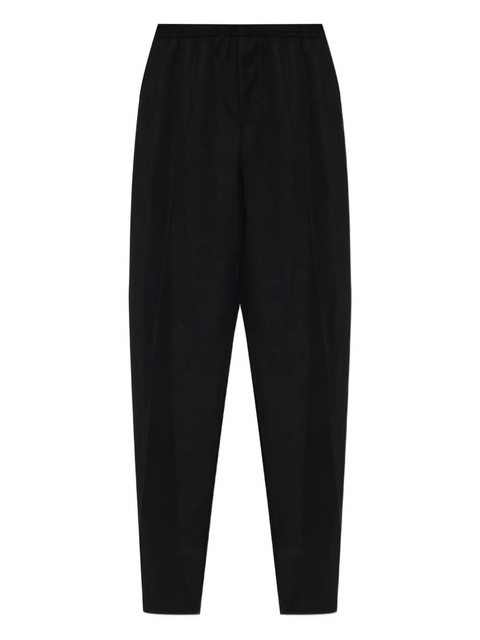 Balenciaga elastic-waist trousers - Black - zdjęcie produktu nr 1