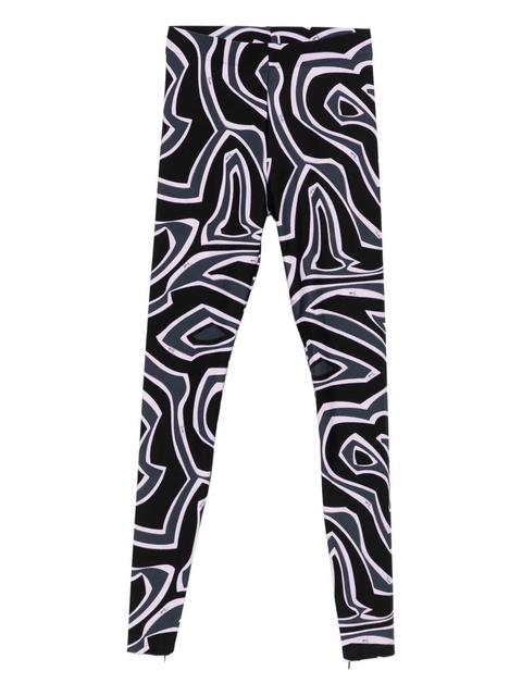 PUCCI abstract-print leggings - Black - zdjęcie produktu nr 1
