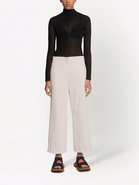 Proenza Schouler mid-rise bootcut trousers - White - zdjęcie produktu nr 1
