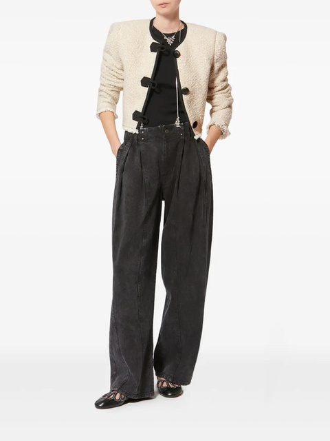 ISABEL MARANT Gradilia button jacket - Neutrals - zdjęcie produktu nr 2