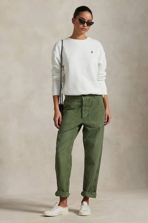 Polo Ralph Lauren bluza damska kolor biały gładka 211943006 - zdjęcie produktu nr 2