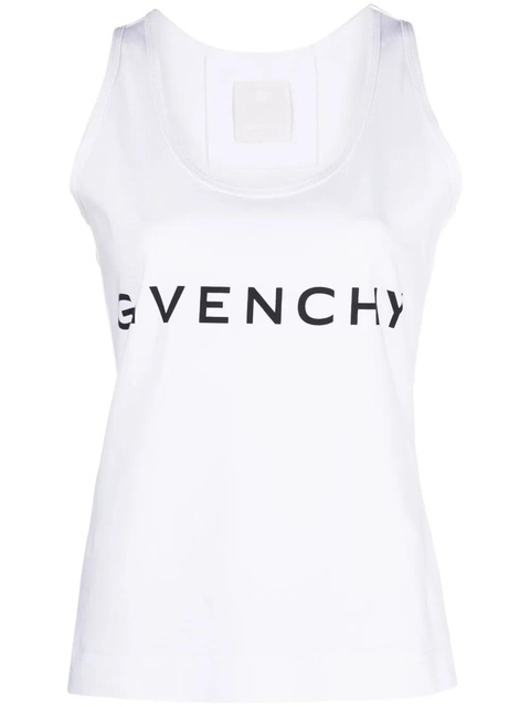 Givenchy logo-print tank top - White - zdjęcie produktu nr 1