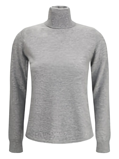 Max Mara Educata ribbed turtleneck sweater - Grey - zdjęcie produktu nr 1
